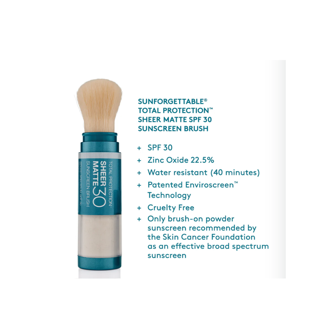 Sunforgettable® Total Protection® Sheer Matte SPF 30 Sunscreen Brush